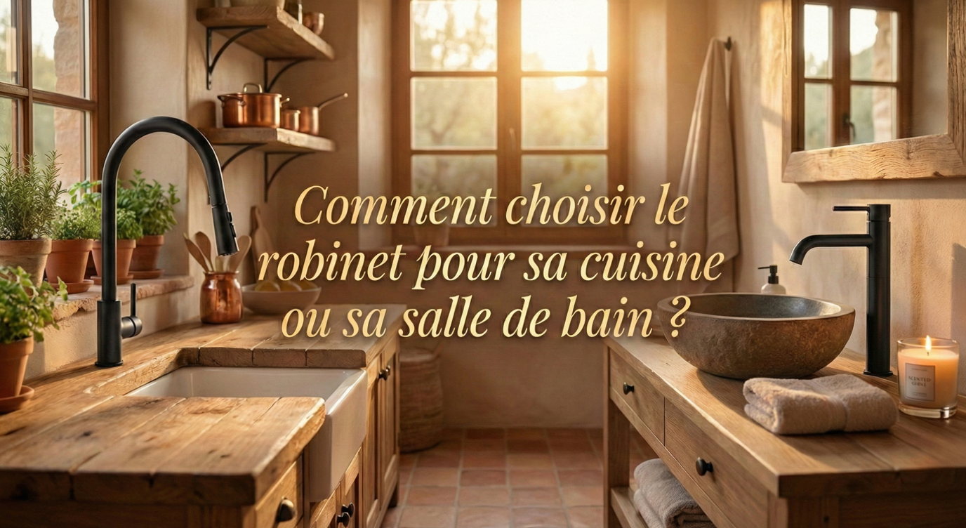 How to Choose the Right Tap for Your Kitchen or Bathroom ?