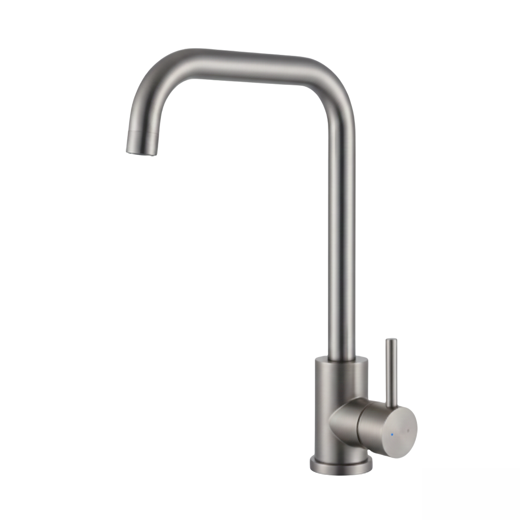 robinet-cuisine-bec-haut-incurve-acier-inoxydable-nickel